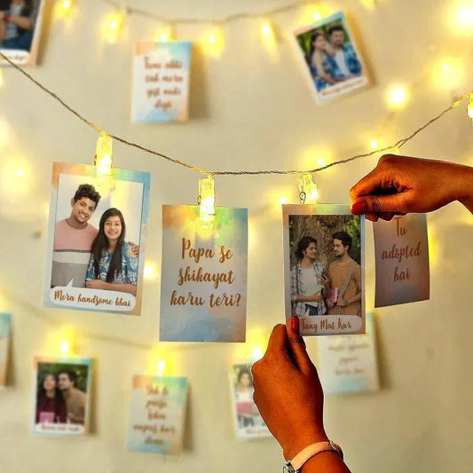 Romantic Personalized Photo LED Wall Decor