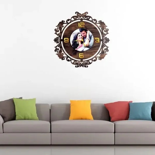 Designer Floral Wall Clock