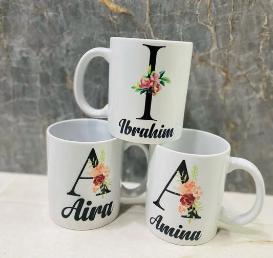 Initial mugs