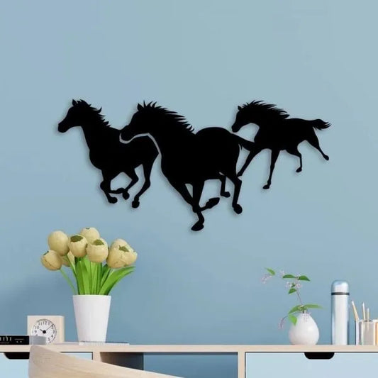 Wooden Horse Wall Decal