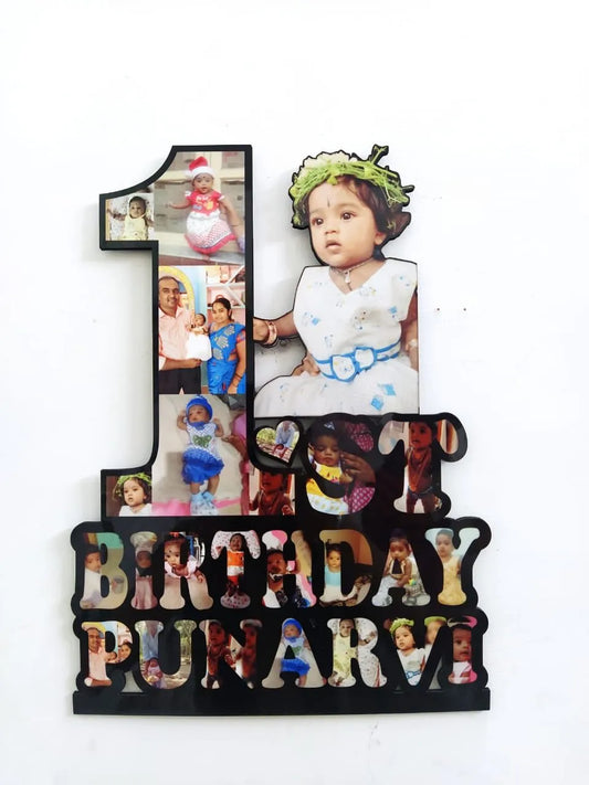 First Birthday Frame