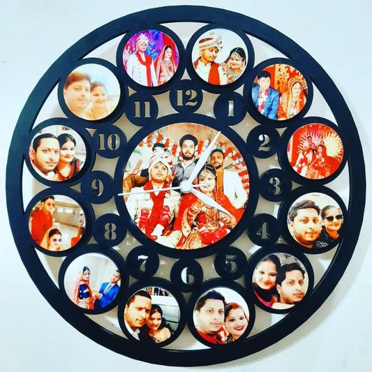 Clock Photo Frame 04