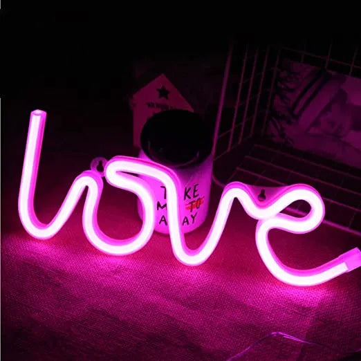Love Neon Sign LED Lights