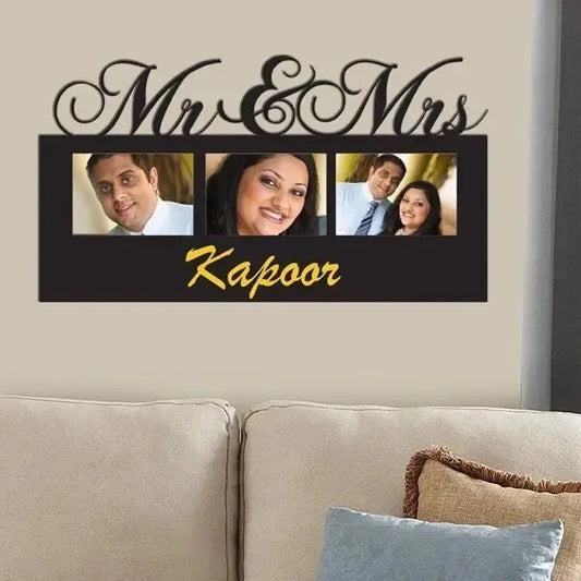 Mr And MRs Wall Frame