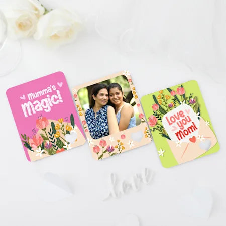 Personalized Mother's Day Fridge Magnets Trio