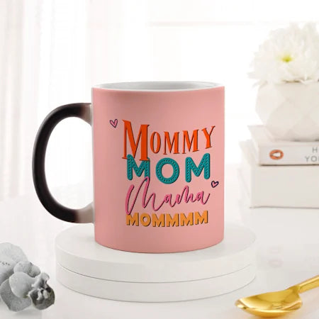 Personalized Mom To Mommy Magic Mug