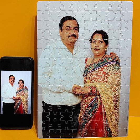 Couple Photo Puzzle A5