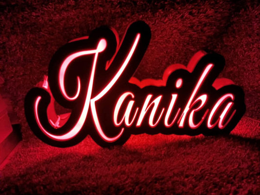 Personalised Name Lamp -3