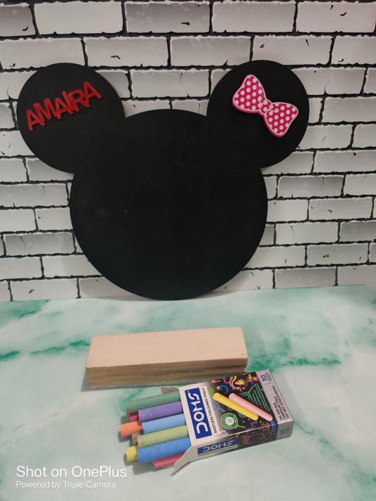 Minnie Mouse Blackboard