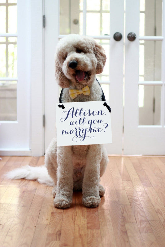 Personalized Proposal Sign