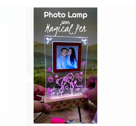 Photo Lamp With Magical Pen