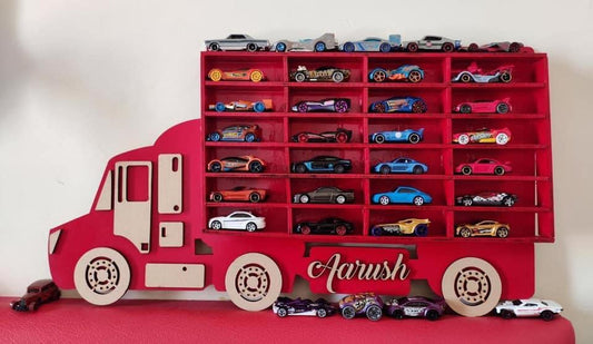 Hot Wheels Cars Organiser Truck