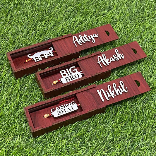 Personalised Box with Rakhi