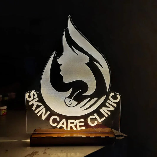 Logo Glass Lamp
