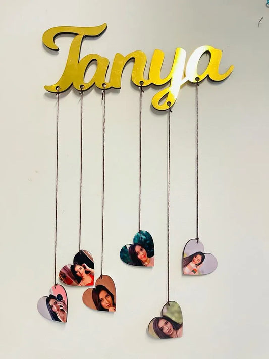 Personalised Name Heart Frame