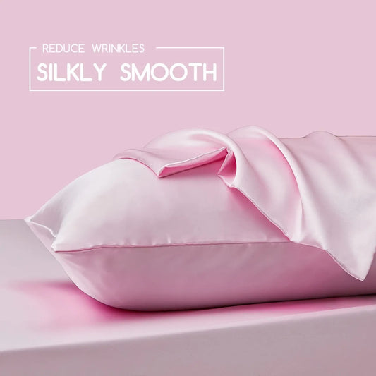 Light Pink Satin Beauty Pillowcase