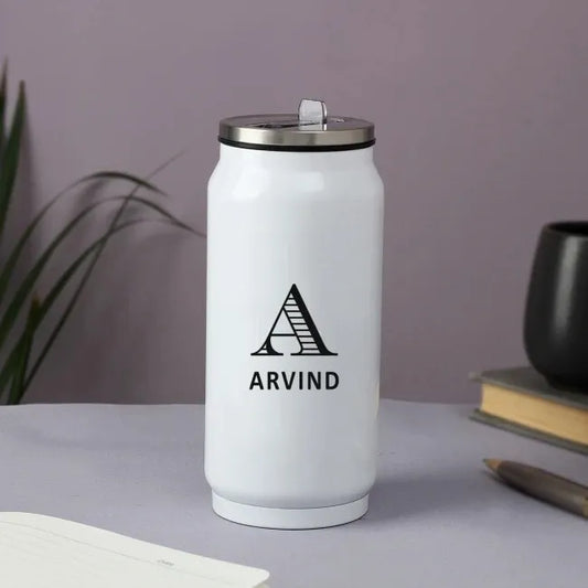 Personalised Steel Can Bottle