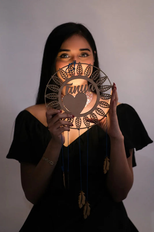 Personalised Mini LED Dreamcatcher