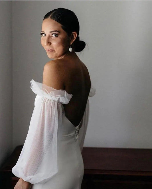 Tutu detachable add on puff sleeves