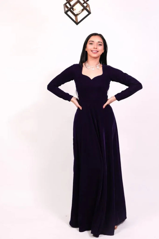 Jasmin Velvet Gown