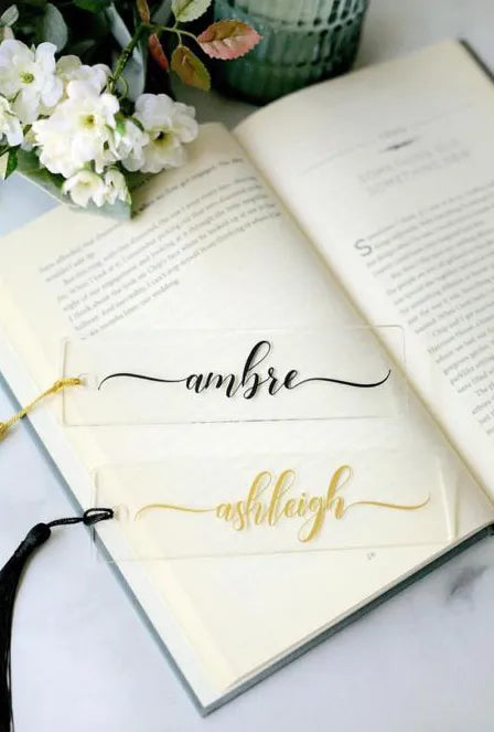 Signature Style Acrylic Bookmark
