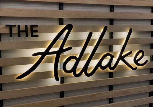 Led Name Plate cursive