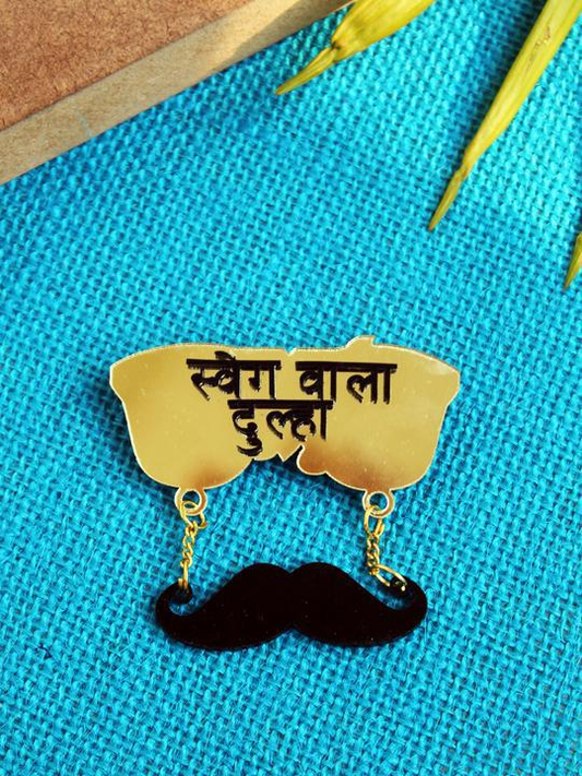 Swag Wala Dulha Brooch