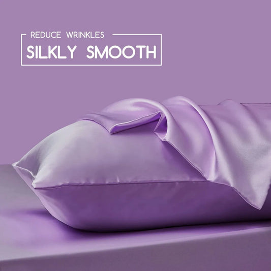 Lavender Satin Beauty Pillowcase