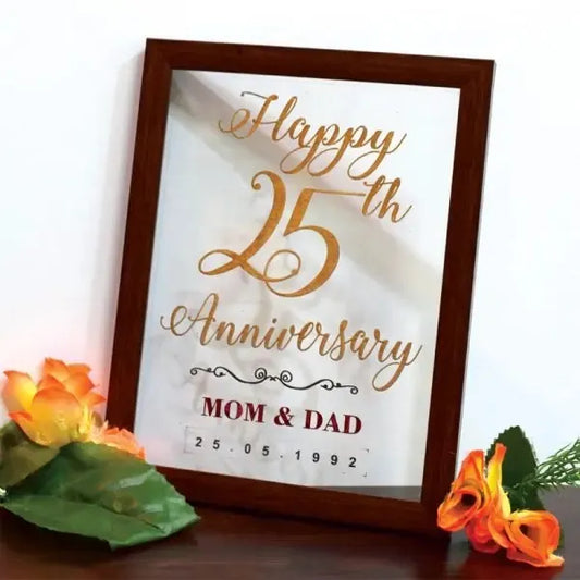 25th Anniversary Frame
