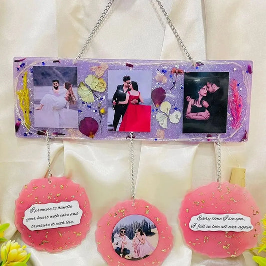 Resin Hanging Photo Frame