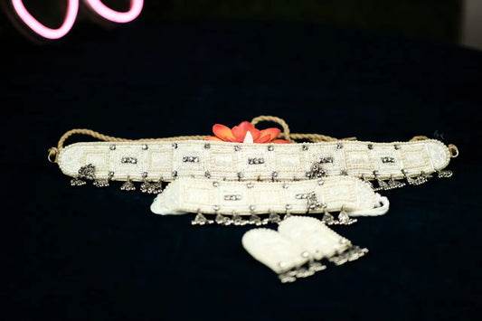 Hand Made Choker set and Belt 04