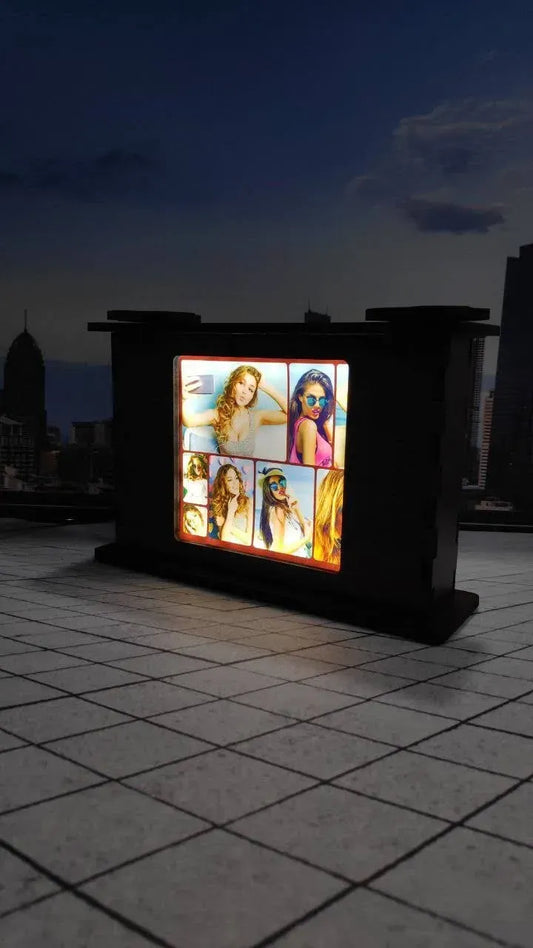 Scrolling LED Light Frame