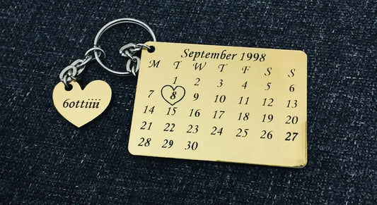 Special Date Keychain