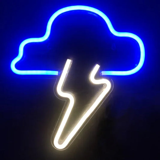 Cloud Boult Neon lamp