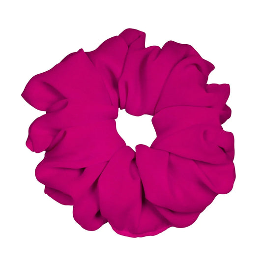 Magenta Georgette Scrunchie