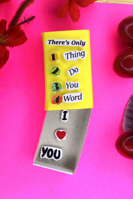 I Love You Match Box 131