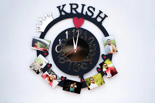 Personalised 3d Clock