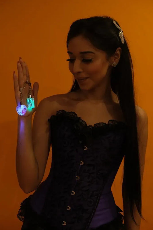 Crystal Photo LED Keychain