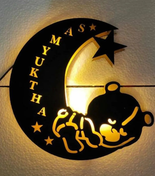 Panda Moon Lamp