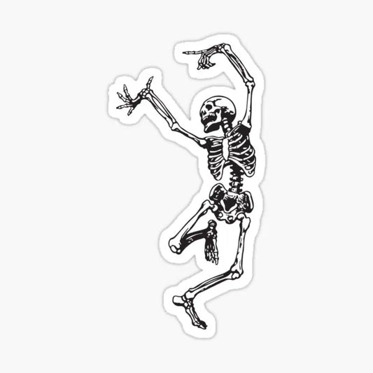 Dance With Death Sticker
