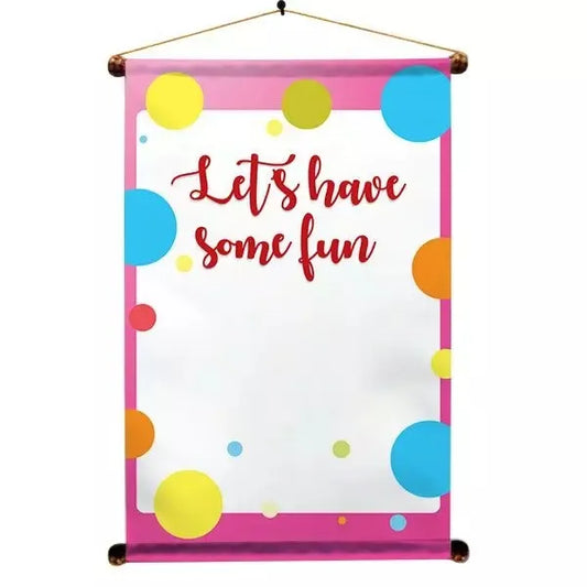Personalised lets have fun Scroll 03