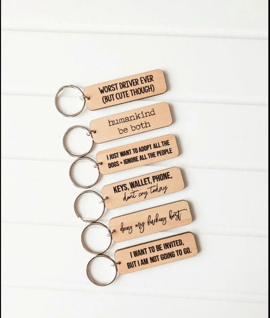 Customised keychain