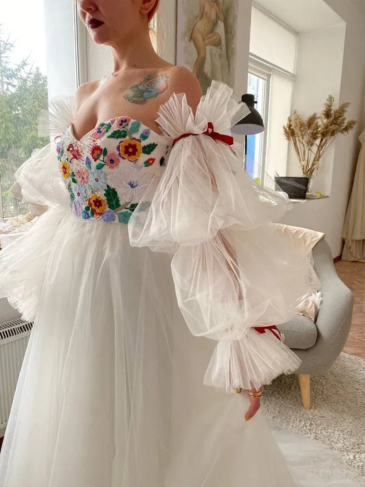 juliet puffs removable sleeves