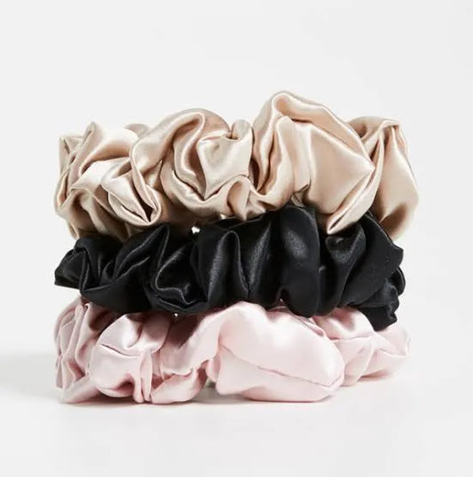 Mulberry Silk Scrunchies Combo
