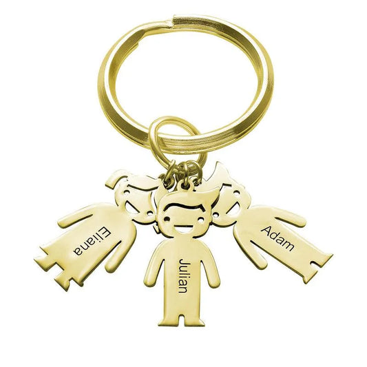 Children Charms Keychain