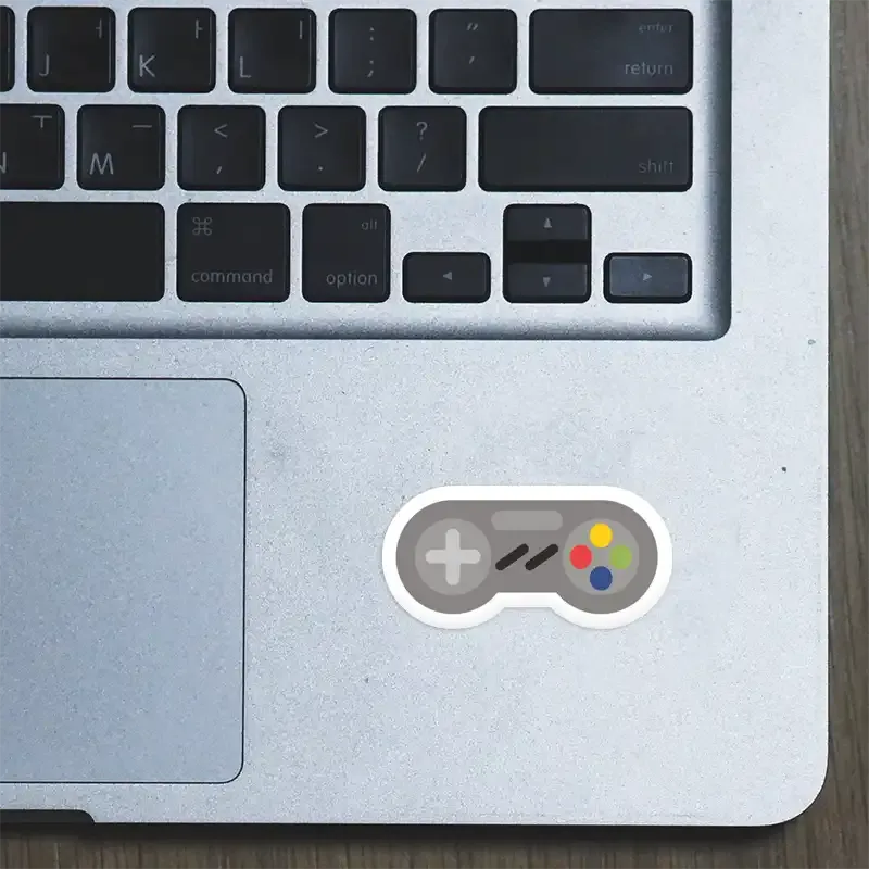 Click2enter Remote Sticker Gamer Remote Laptop Sticker – handmadelovebytanya