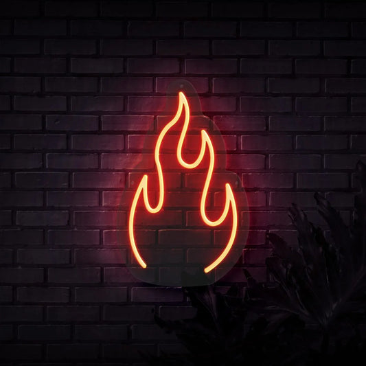 FIRE NEON SIGN
