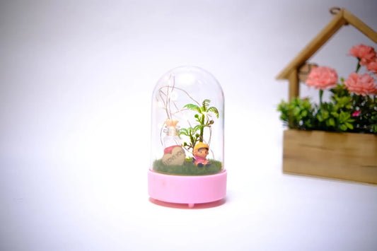 Wireless Led Glass Kid Lamp