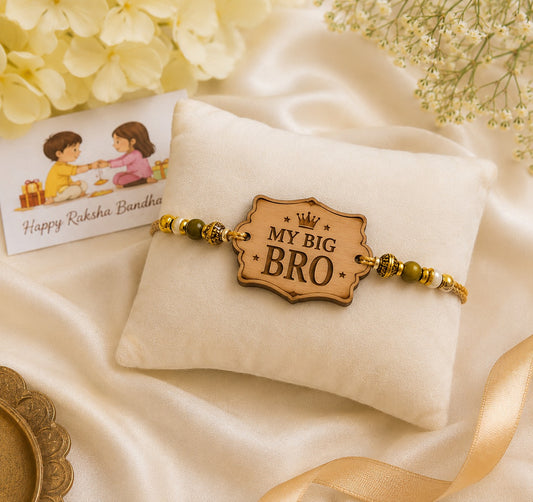 My Big Bro Cushion Rakhi