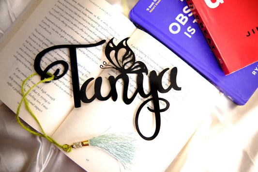 Personalised Acrylic Butterfly Bookmark